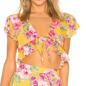 💕Lovers + FRIENDS💕 Waves For Days Crop Top